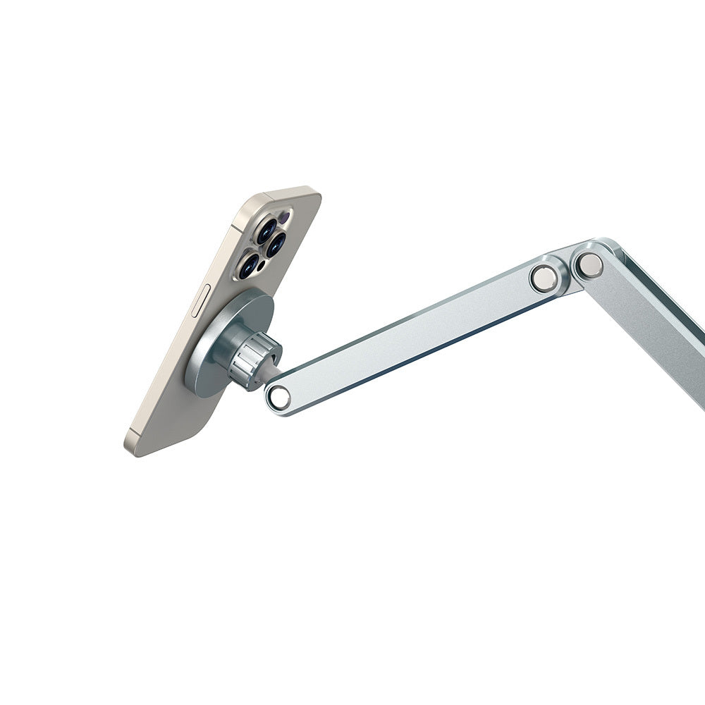 Wiwu Wi-ZM001 Ayarlanabilir Oynar Başlıklı 360° Dönebilen Metal Telefon ve Tablet Tutucu Wiwu Wi-ZM001 Ayarlanabilir Oynar Başlıklı 360° Dönebilen Metal Telefon ve Tablet Tutucu